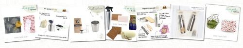 Kits de produits à découvrir ou offrir pour une vie sans plastique.
